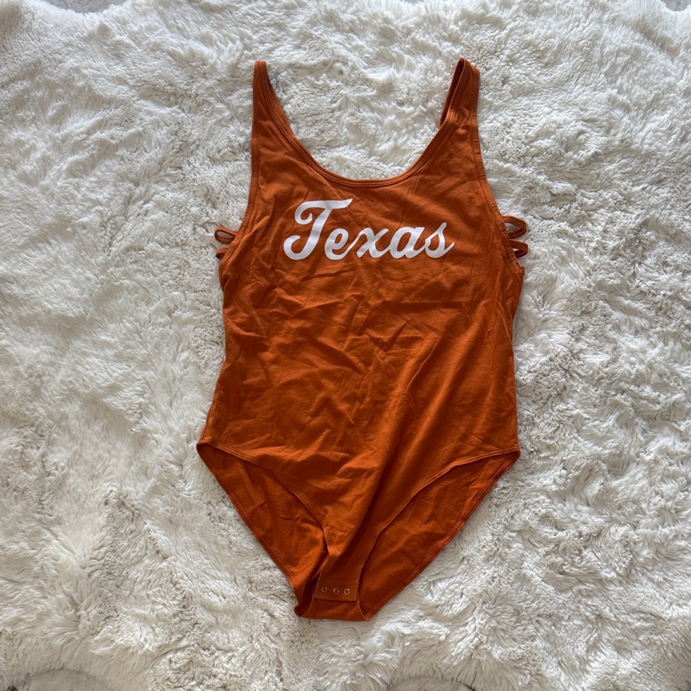 Texas Orange Bodysuit